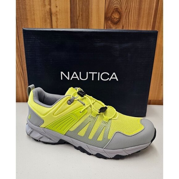 Nautica Anzo Lime Men's Low Hiker Shoes Size 8 - Picture 1 of 11